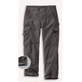 Men's Carhartt  Ripstop Cargo Work Pant / Flannel -Lined